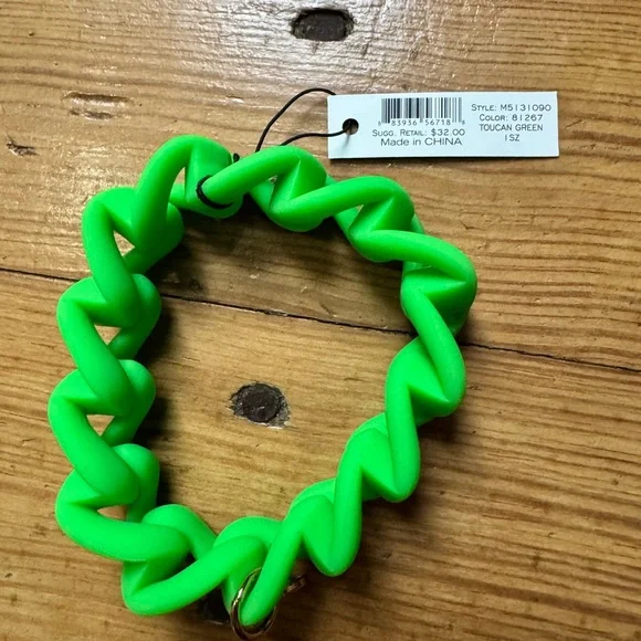 Marc by Marc Jacobs Green Silicone Bracelet - Picture 3 of 3